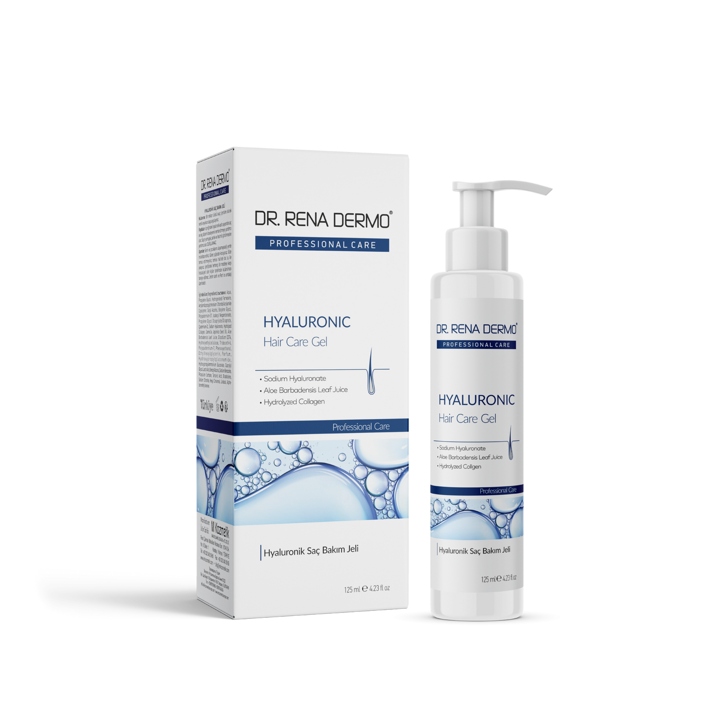 DR. RENA DERMO Haarpflege mit Hyaluronsäure Kollagen 125ml