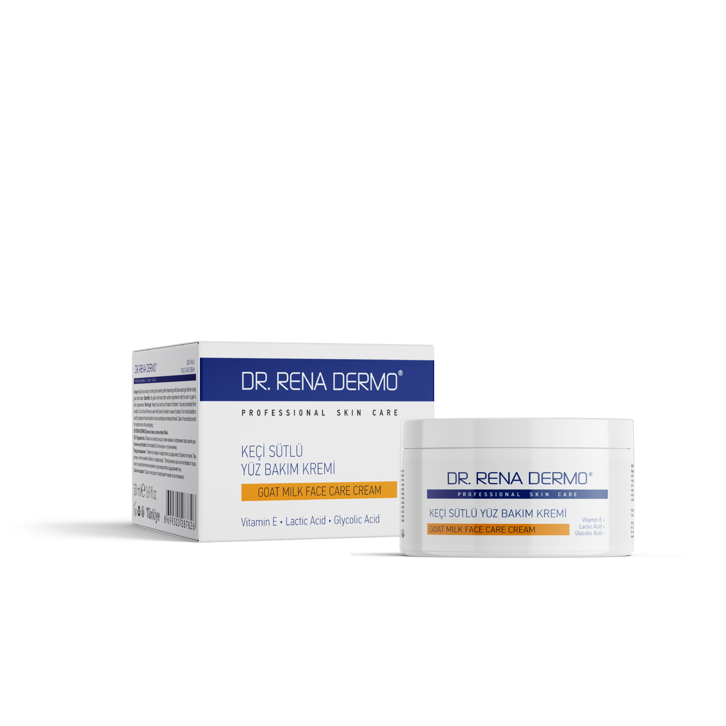 DR. RENA DERMO Gesichtspflegecreme mit Ziegenmilch 50ml