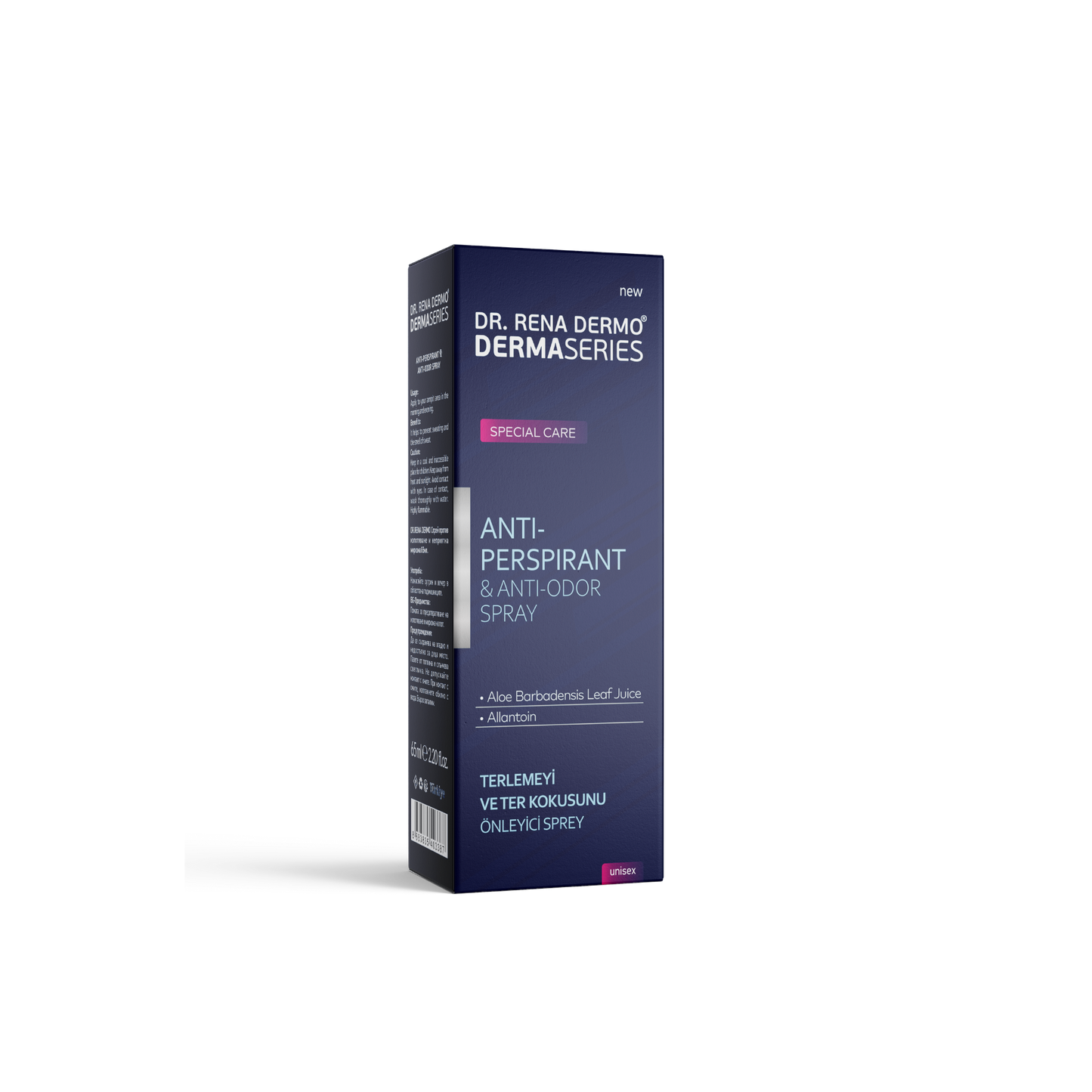 DR. RENA DERMO Anti Geruch Spray Effektiver Schutz vor Schweiß und Geruch 100ml