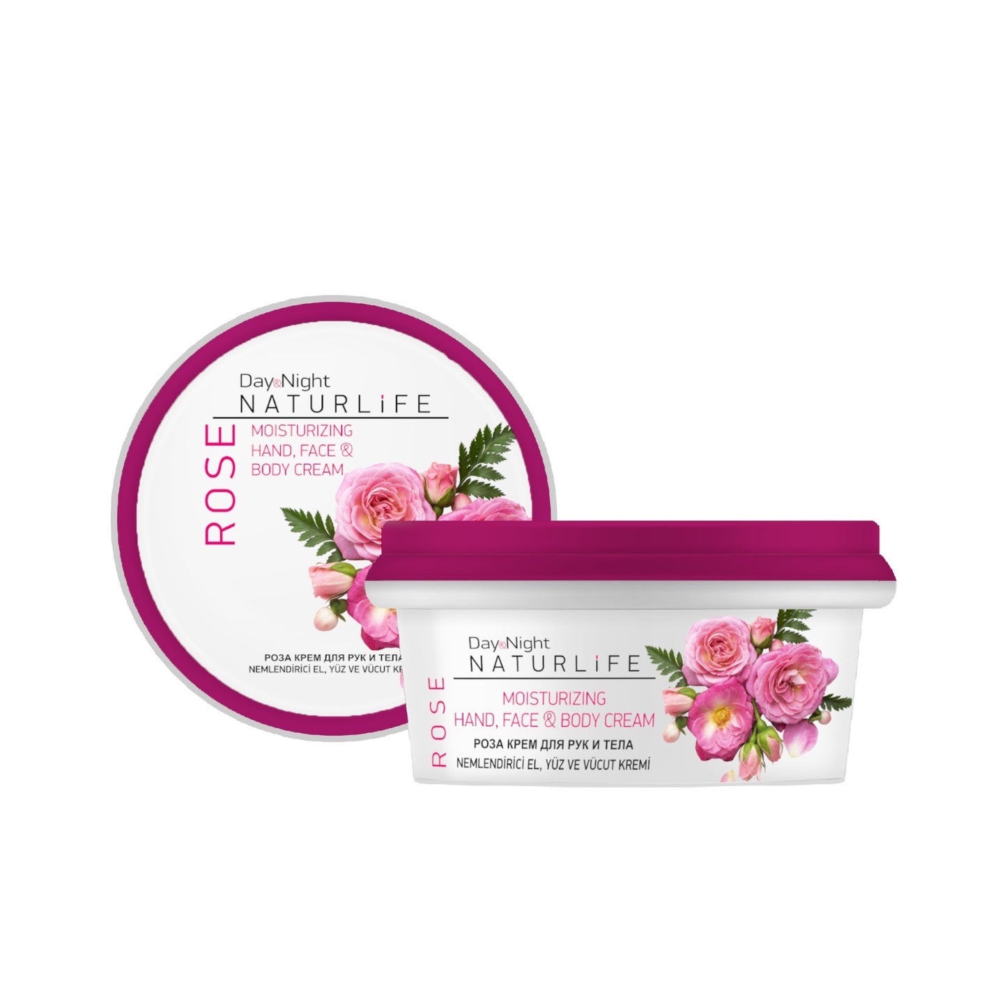 Türkische Rosen Creme für Hand Gesicht Körper 50ml