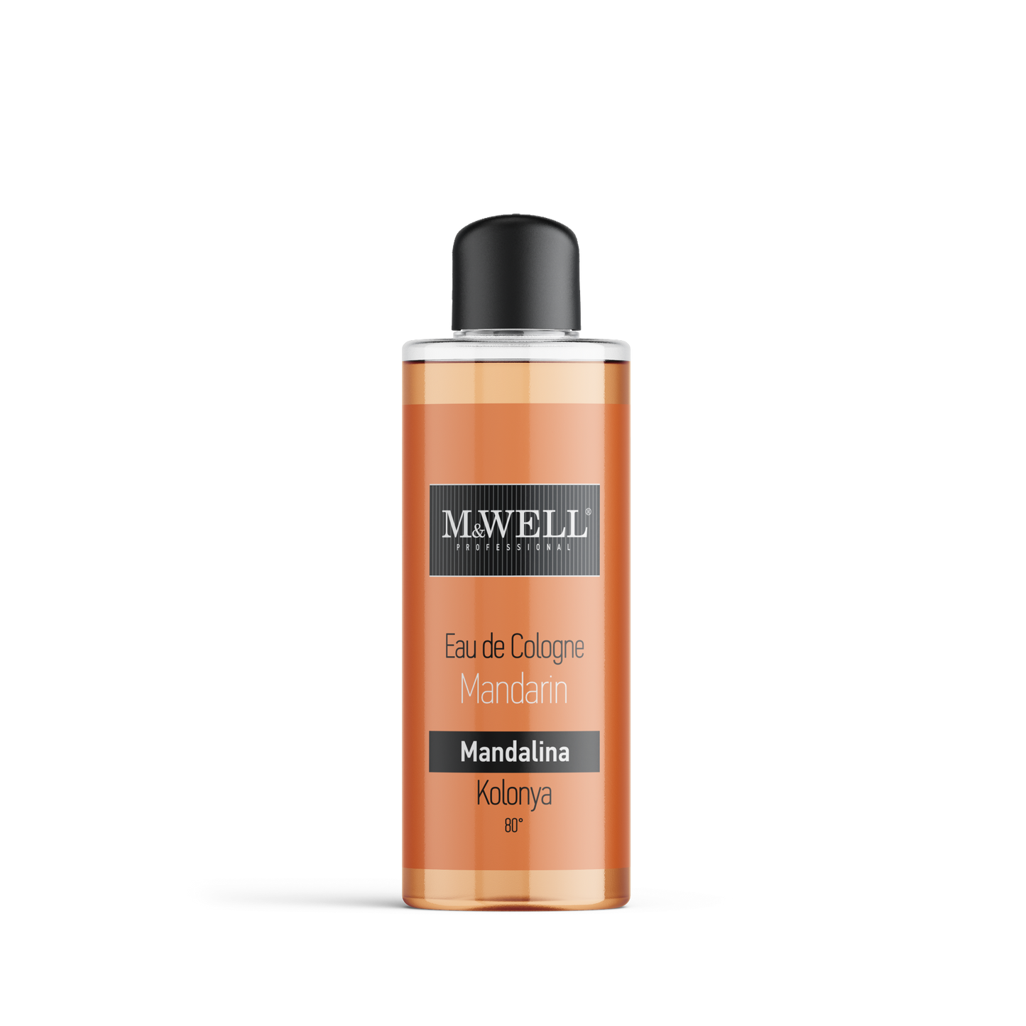 M&WELL Eau de Cologne Kolonya Mandarine 80° 220ml