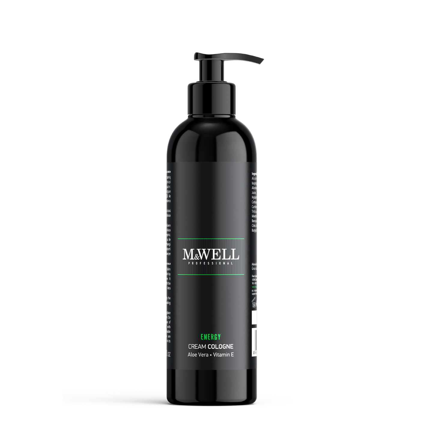 M&WELL Aftershave Creme Cologne Energy 400ml