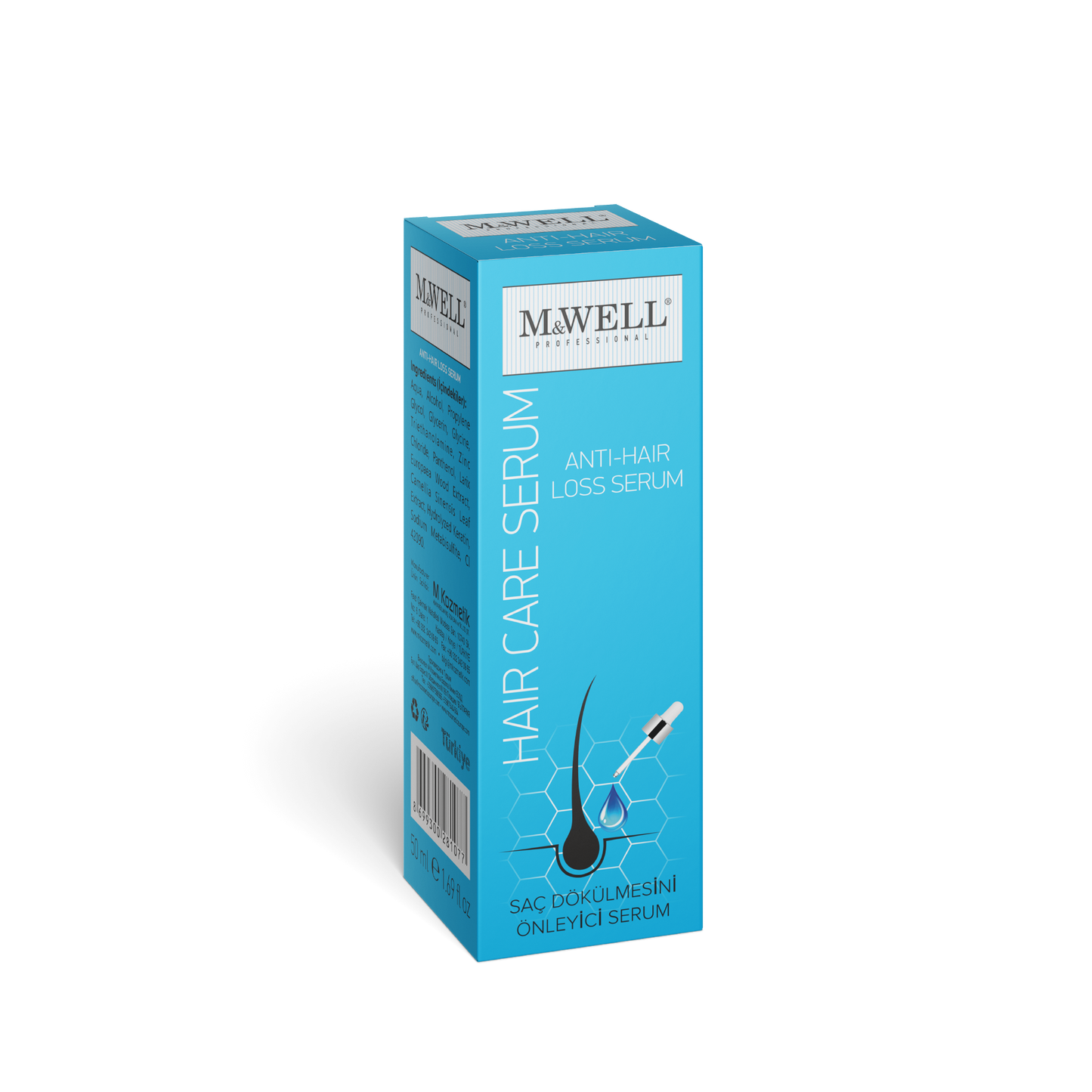 M&WELL Anti Haarausfall Serum Stärkt die Haarwurzeln 50ml