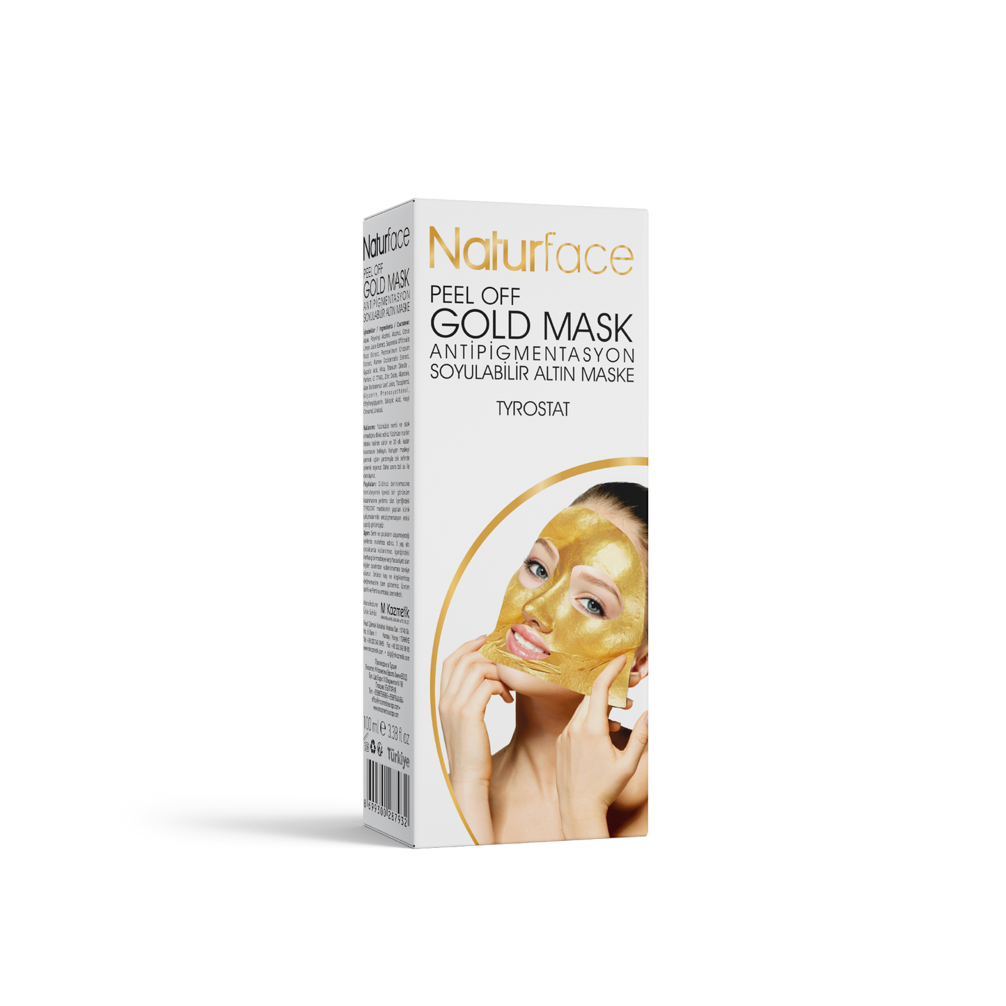NATURFACE Gold Maske Antipigmentierung und Reinigung 100ml