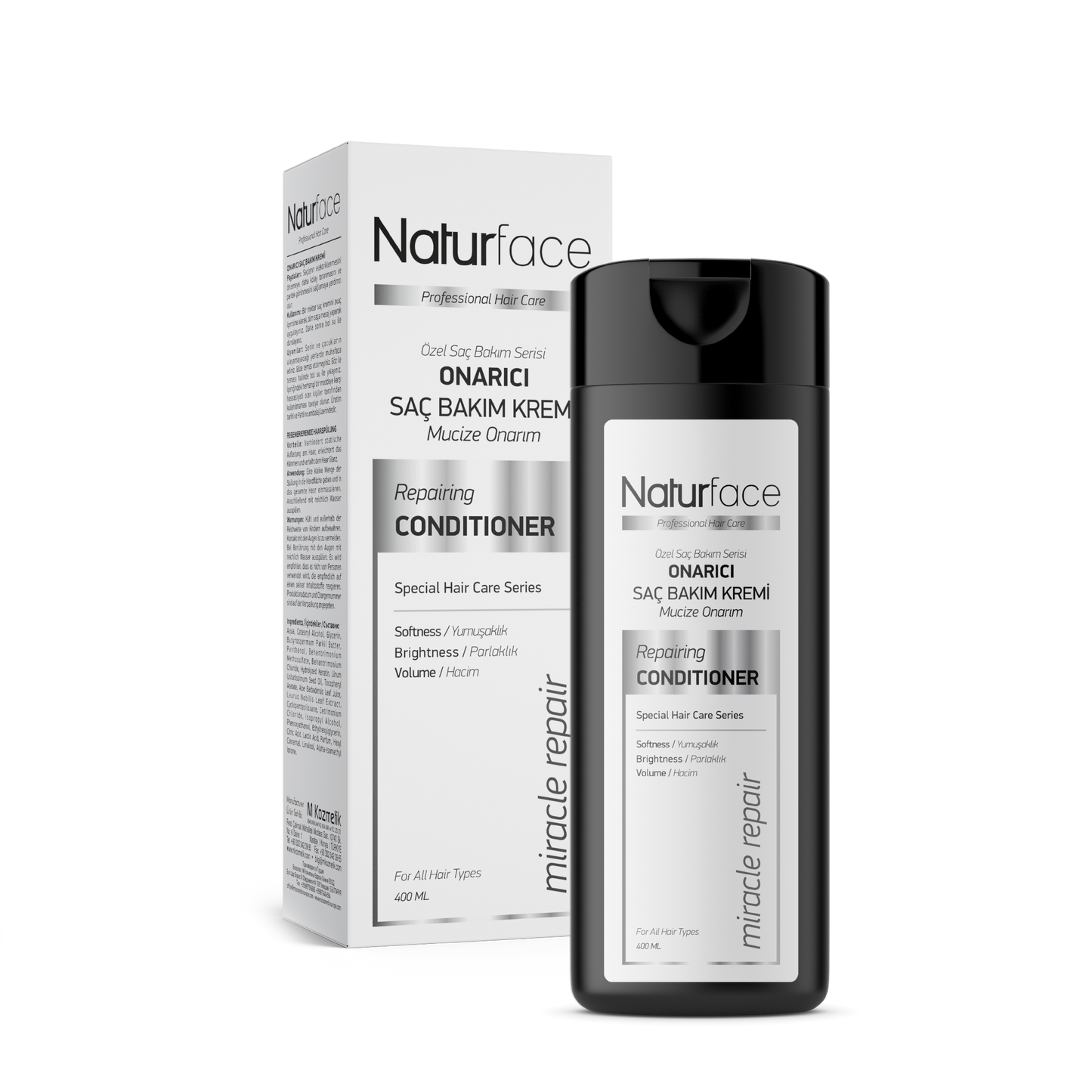 NATURFACE Reparierende Haarpflegecreme 400ml