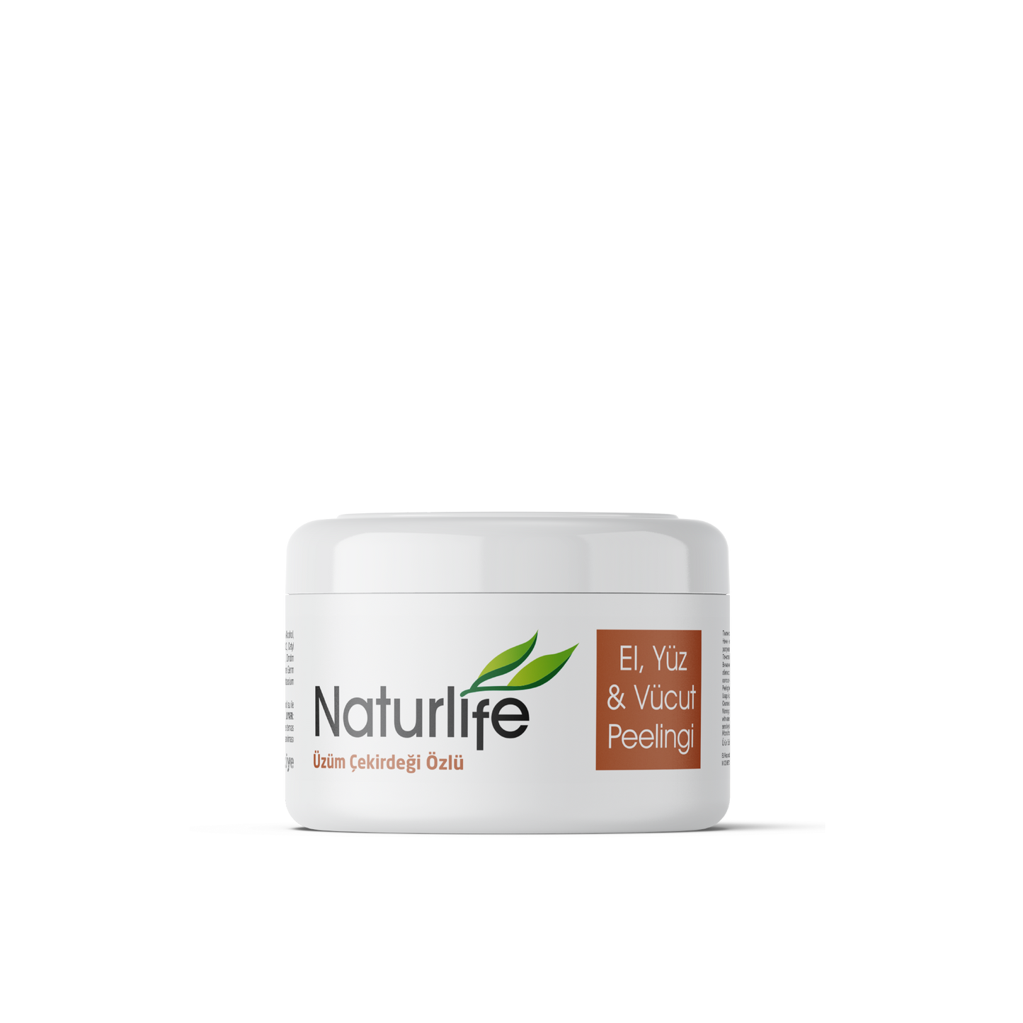 NATURLIFE Peeling mit Traubenkernextrakt für Hände Gesicht Körper 300ml