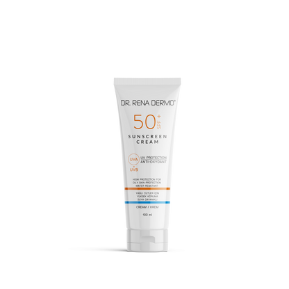 DR. RENA DERMO 50+ SPF Sonnencreme UVA UVB Schutz für fettige Haut 100ml