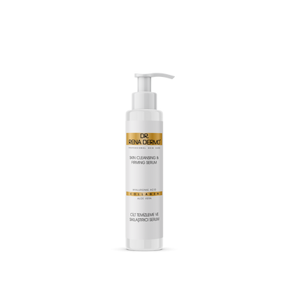 DR. RENA DERMO Professionelles Hautreinigungs- und Straffungsserum mit Hyaluronsäure und Kollagen 125ml