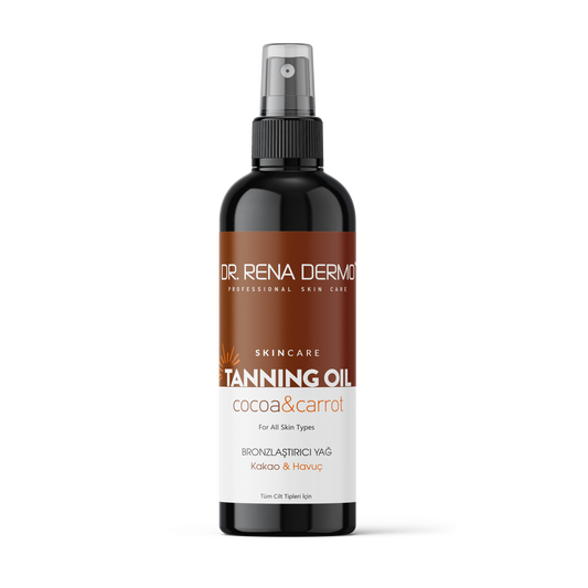 DR. RENA DERMO Bräunungsöl Bräunungsbeschleuniger Kakao & Karotte 200ml