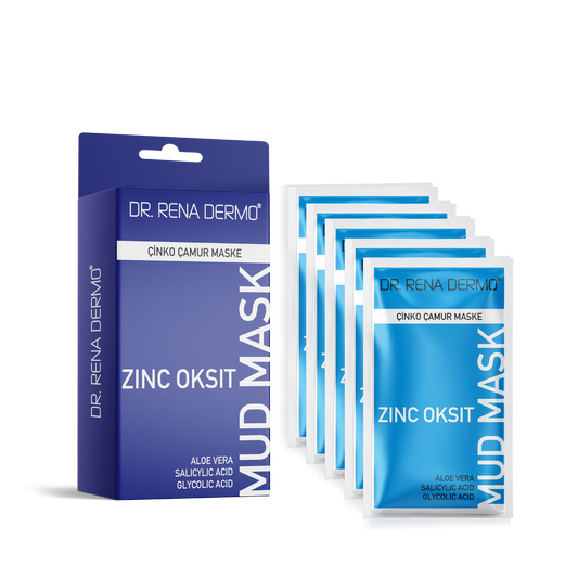DR. RENA DERMO Zink Schlammmaske 5er Pack 15g