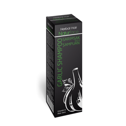 NATURFACE Knoblauch Shampoo gegen Haarausfall 400ml
