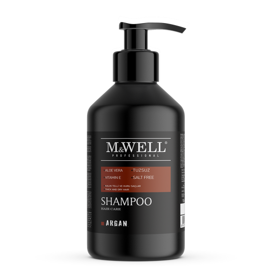 M&WELL Argan Shampoo für trockenes Haar 1000ml