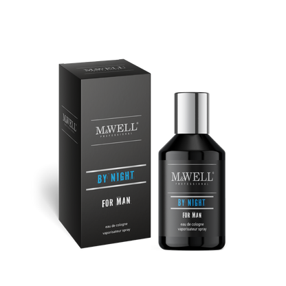 M&WELL By Night Eau de Cologne Bodyspray für Männer 100ml