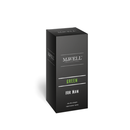 M&WELL Green Eau de Cologne Bodyspray für Männer 100ml