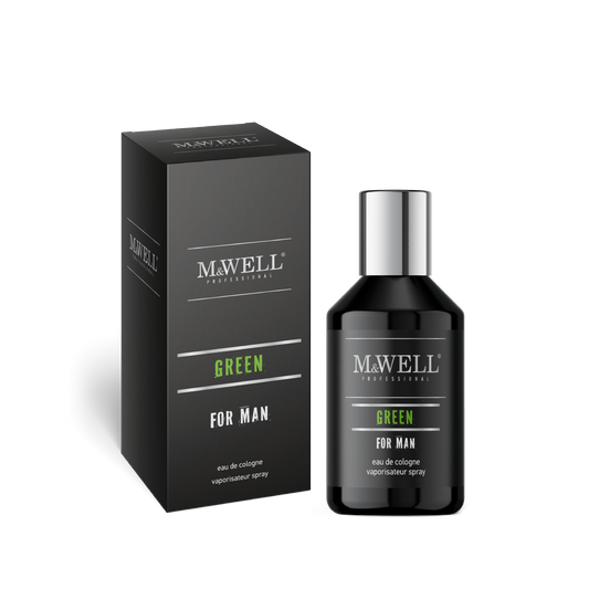 M&WELL Green Eau de Cologne Bodyspray für Männer 100ml