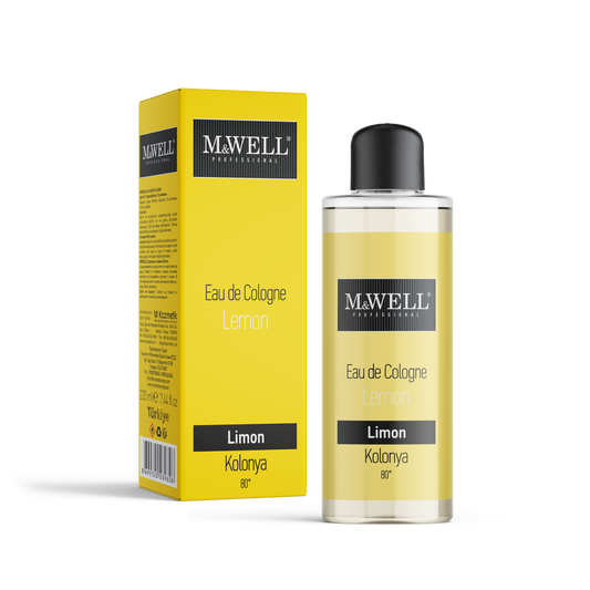 M&WELL Eau de Cologne Kolonya Zitrone 80° 220ml