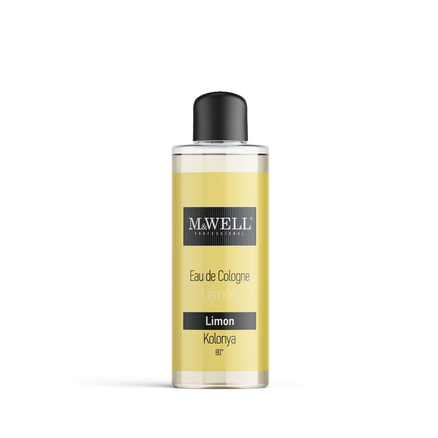M&WELL Eau de Cologne Kolonya Zitrone 80° 220ml