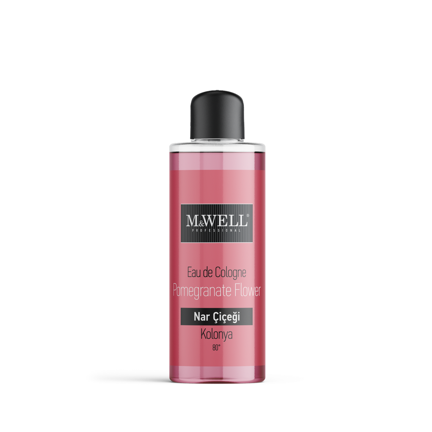 M&WELL Eau de Cologne Kolonya Granatapfelblüte 80° 220ml
