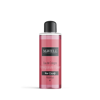 M&WELL Eau de Cologne Kolonya Granatapfelblüte 80° 220ml