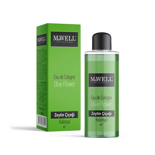 M&WELL Eau de Cologne Kolonya Olivenblüte 80° 220ml