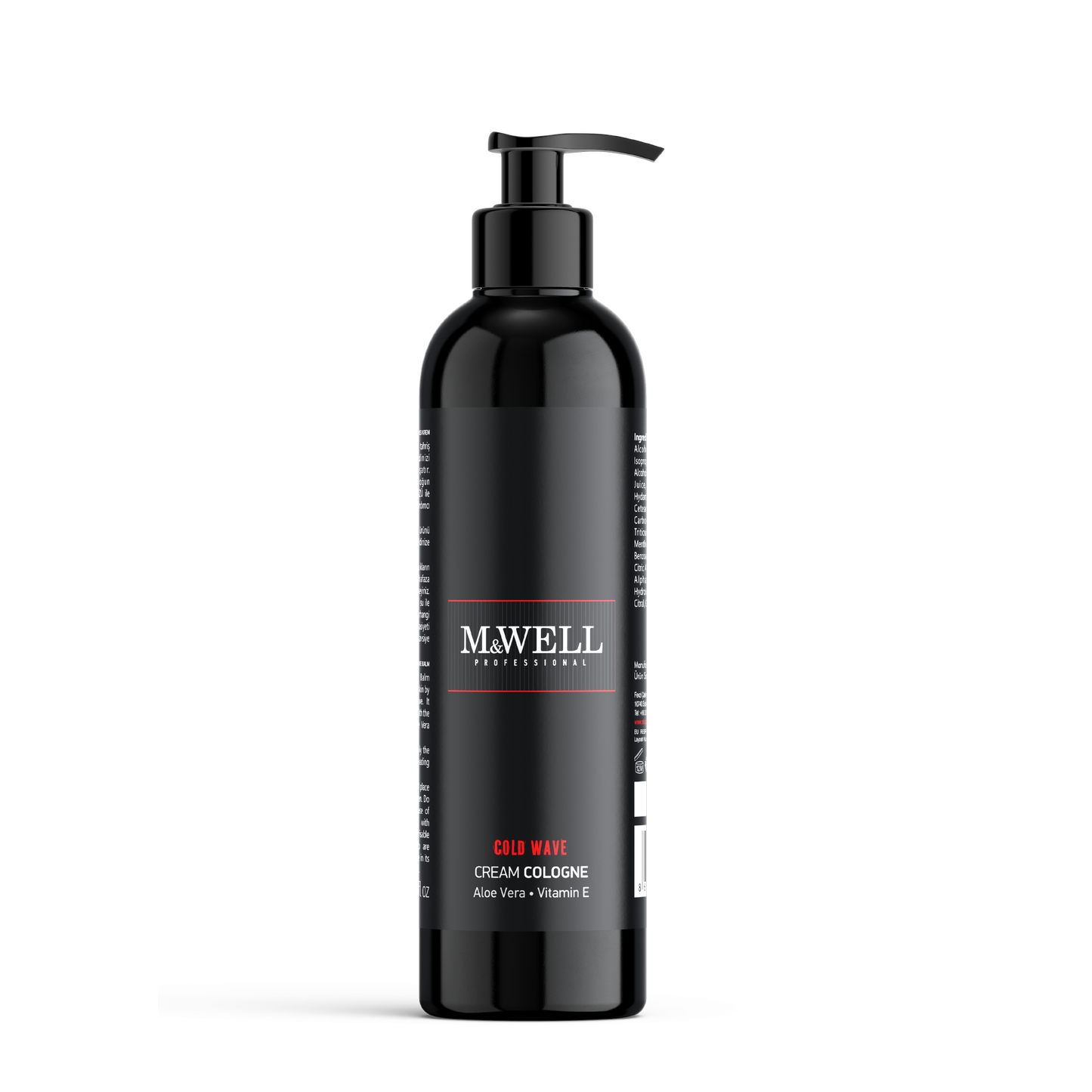 M&WELL Aftershave Creme Cologne Cold Wave 400ml