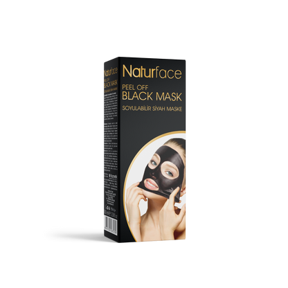 NATURFACE Peel-Off Schwarze Maske Porentiefe Reinigung & Mitesserentferner 100ml