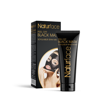 NATURFACE Peel-Off Schwarze Maske Porentiefe Reinigung & Mitesserentferner 100ml