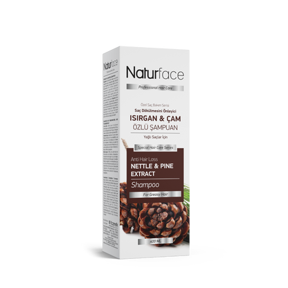 NATURFACE Spezialshampoo mit Brennnessel & Kiefern für fettiges Haar 400ml