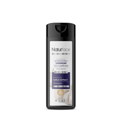 NATURFACE Knoblauch Shampoo gegen Haarausfall 400ml