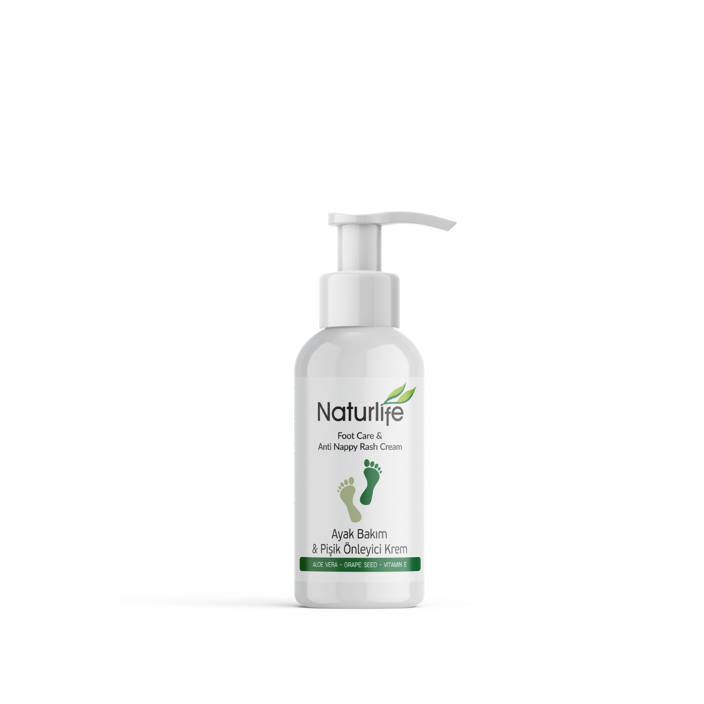 NATURLIFE Fußpflege mit Aloe Vera & Traubenkernöl 100ml