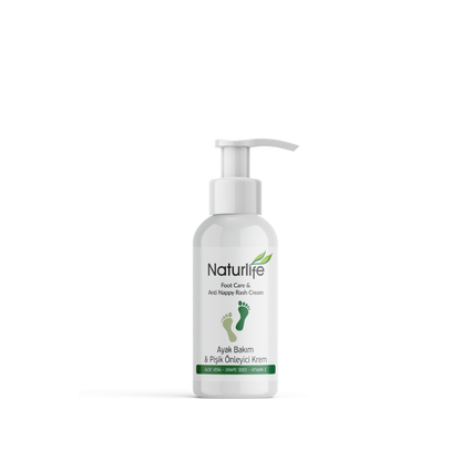 NATURLIFE Fußpflege mit Aloe Vera & Traubenkernöl 100ml