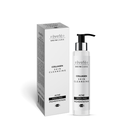 RÉVEFÉE Kollagen Hautreinigung Peeling gegen Akne und Pigmentierung 3 in 1 125ml