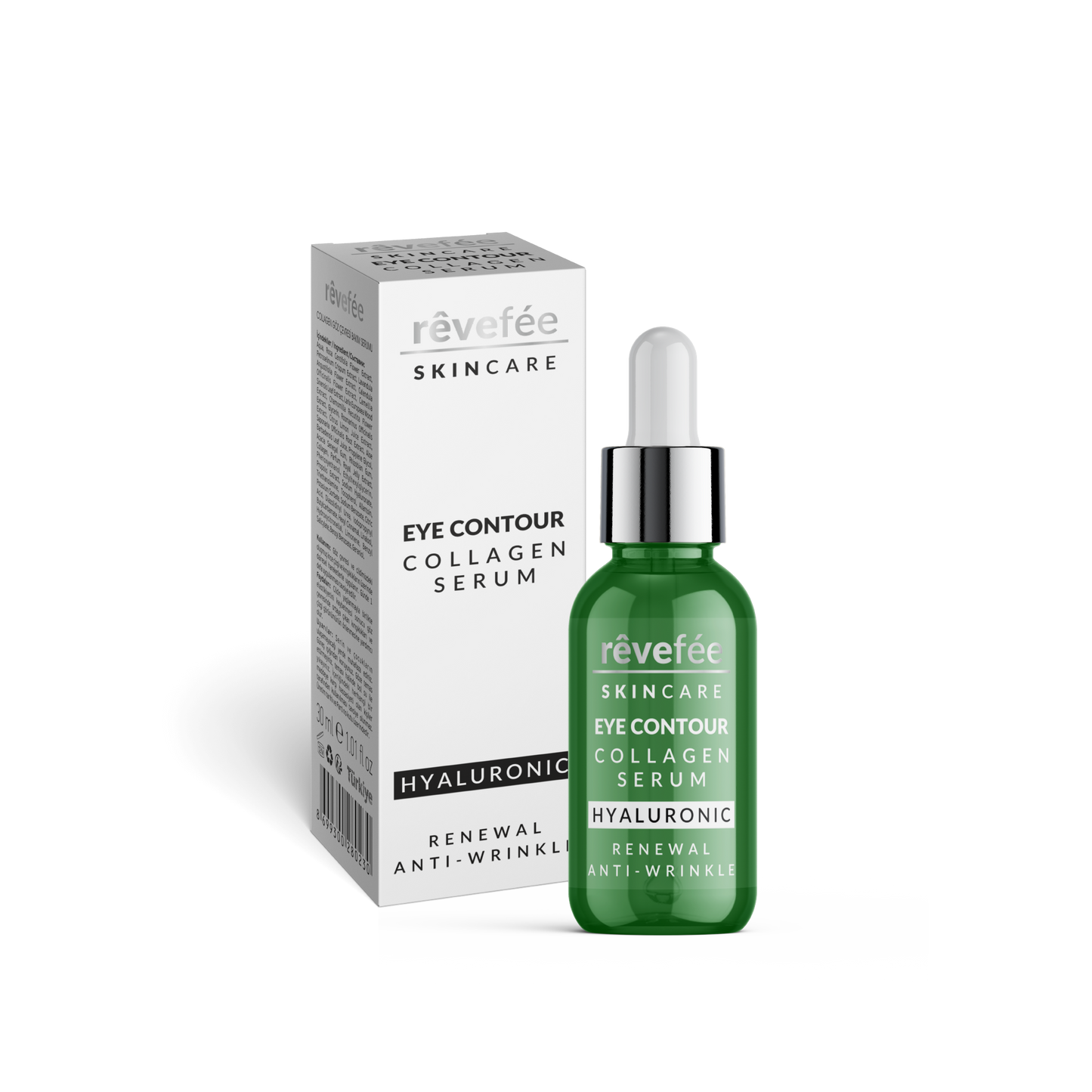 RÉVEFÉE Serum Augenkontur Kollagen Serum mit Hyaluronsäure 30ml